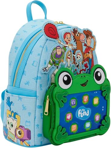 Loungefly Disney: Pixar - Toy Story 5 - to Infinity and Beyond - Embroidered Characters Mini Backpack – Gift for Kids & Adults – Collectible Bags in Kuwait