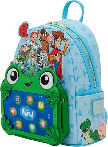 Loungefly Disney: Pixar - Toy Story 5 - to Infinity and Beyond - Embroidered Characters Mini Backpack – Gift for Kids & Adults – Collectible Bags in Kuwait