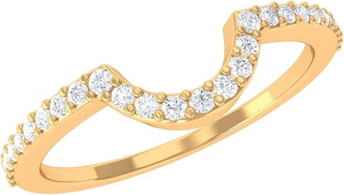 خاتم معزز للألماس معتمد من Lab Grown Diamond، جودة EF-Vs، معزز حماية للحلقات الماسية - جاهز للهدايا in Kuwait