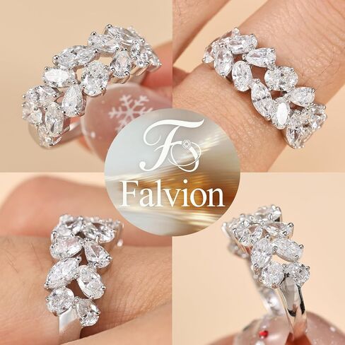 مختبر نمت الماس العصابات الزفاف للنساء D اللون VS1 البيضاوي قطع الخلود خواتم 2.3CT الكمثرى ماركيز وعد الدائري 925 الفضة الاسترليني حجم 5-10 in Kuwait