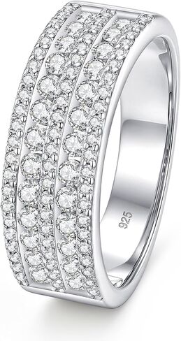 مختبر نمت الماس العصابات الزفاف للنساء D اللون VS1 البيضاوي قطع الخلود خواتم 2.3CT الكمثرى ماركيز وعد الدائري 925 الفضة الاسترليني حجم 5-10 in Kuwait