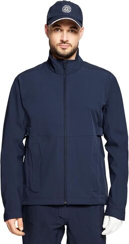 Andrew Waterproof Golf Jacket Men, Golf Rain Jacket, Pertex 3-Layer Stretch PFAS-Free, Swing-Engineered Golf Rain Gear in Saudi Arabia