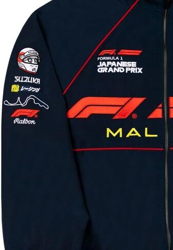 Formula 1 x Malbon Japanese Grand Prix Men's Legacy Racing Jacket in Saudi Arabia
