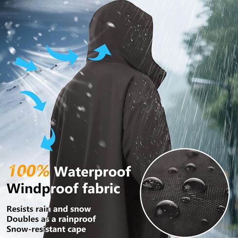 Swim Parka Women Men Windproof Sherpa-Lined Unisex Parka Quick-dry Coat Robe for Youth,Oversize Swimming Warm Jacket in Saudi Arabia