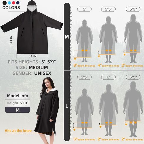 Swim Parka Women Men Windproof Sherpa-Lined Unisex Parka Quick-dry Coat Robe for Youth,Oversize Swimming Warm Jacket in Saudi Arabia