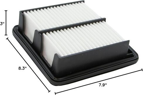 ECOGARD XA6150 Premium Engine Air Filter Fits Honda CR-Z 1.5L HYBRID 2011-2016 in Saudi Arabia