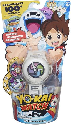 Yo-kai Watch Bundle - Yo-kai Season 1 Watch, Medallium Collection Book, 5 Medals, Instructions in Saudi Arabia