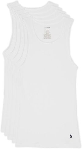 Polo Ralph Lauren Underwear Men's Classic Fit 5 Pack Tanks in Kuwait