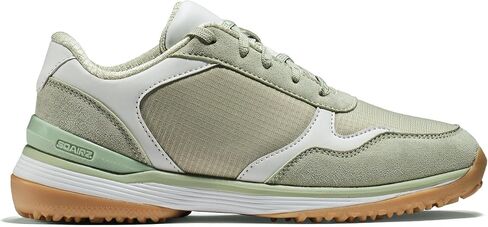 SQAIRZ Freedom LS Womens Spikeless Golf Shoes | Lightweight Athletic Golf Shoes for Women with Wide Toe Box | Premium Suede & Microfiber Performance Golf Sneakers in Kuwait