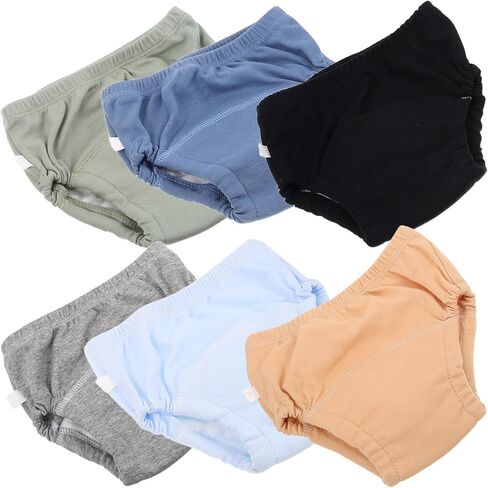 Soft Newborn Baby Pants Breathable Training Diaper Shorts for Boys Girls Night Time Potty Training Pants Assorted Color in Saudi Arabia