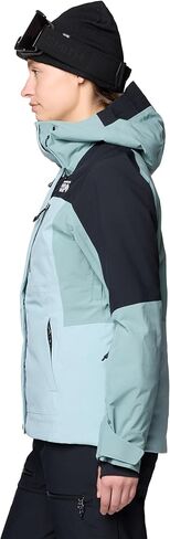 Mountain Hardwear Women's Powder Maven Jacket, Ice Shadow, Blue Sage, Black, M in Kuwait