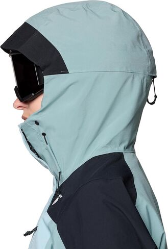 Mountain Hardwear Women's Powder Maven Jacket, Ice Shadow, Blue Sage, Black, M in Kuwait