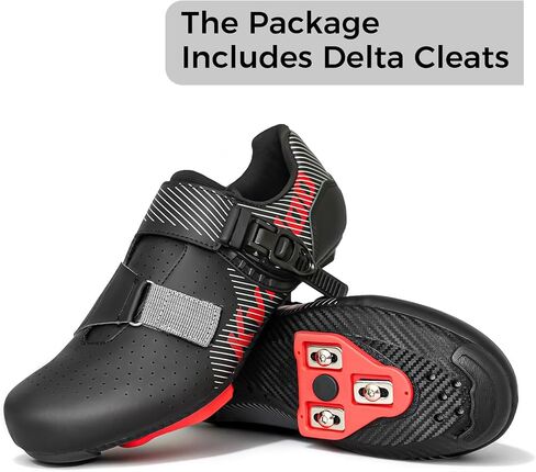 Kyedoo Mens Wide Cycling Shoes Compatible with Peloton Bike Shoes for Indoor Outdoor with Delta Cleats Gym Racing Bicycle in Saudi Arabia