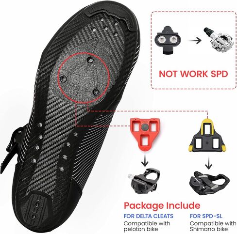 Kyedoo Mens Wide Cycling Shoes Compatible with Peloton Bike Shoes for Indoor Outdoor with Delta Cleats Gym Racing Bicycle in Saudi Arabia