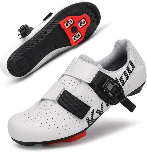 Kyedoo Mens Wide Cycling Shoes Compatible with Peloton Bike Shoes for Indoor Outdoor with Delta Cleats Gym Racing Bicycle in Kuwait