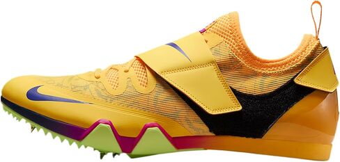 Nike Pole Vault Elite Track & Field Jumping Spikes (Citron Pulse/Volt Ice/Vivid Purple/Indigo Burst) Size 11 in Kuwait