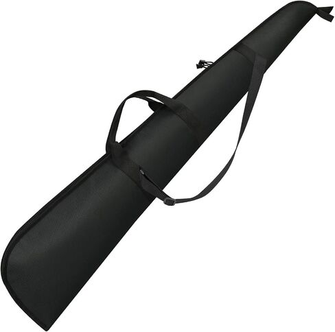 50in Shotgun Case, Fit Guns Up to 48in, Thick Padding Soft Rifle Case, with Lockable Zippers & Adjustable Shoulder Strap, for Gun Hunting Shooting Storage in Saudi Arabia