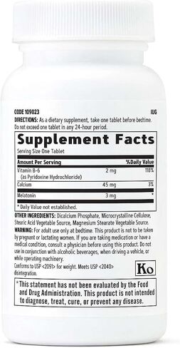 GNC Melatonin 3mg Supplement, Supports Restful Sleep, 120 Servings in Saudi Arabia