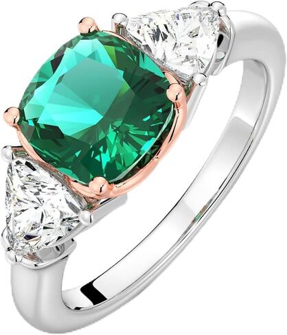 Iefil 1.35-2.23CT حلقات جوهرة مقطوعة في المعمل، 1.0 قيراط من عصابات الزفاف المويسانتي التي تم إنشاؤها في المعمل، معتمدة من GRC، 925 من الفضة الإسترلينية مع طلاء الروديوم in Kuwait