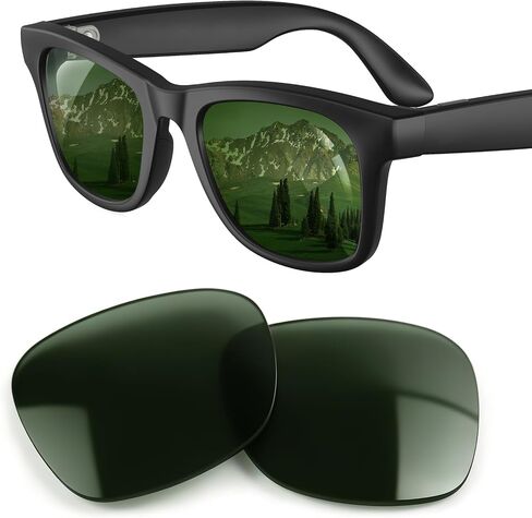 Replacement Polarized Lenses for Ray-Ban Meta - Lenses for Rayban Wayfarer RW4006/(Gen 2) RW4012 50mm& RW4008 RW4012 53mm in Saudi Arabia