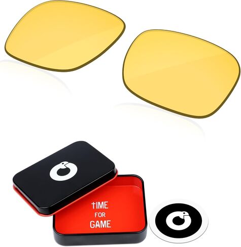 1.8MM Polycarbonate Replacement Lenses for Ray-Ban Meta Wayfarer RW4006 50mm Sunglass - HD Yellow in Saudi Arabia