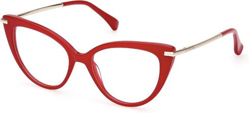 MaxMara MM5145 066 shiny dark red 52/17/135 WOMAN Eyewear Frame in Saudi Arabia