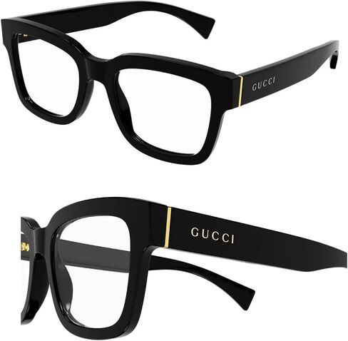 Gucci GG1138O Designer Fashion Eyeglasses Stylish Square Frame Eyewear with Luxury eSHADES Kit - Embrace Sophistication and Elegance in Kuwait