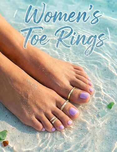 Kakonia 14K Gold Filled Toe Rings for Women Non Tarnish,Adjustable Open Band Toe Rings Trendy Set Dainty Flower CZ Waterproof Summer Beach Foot Jewelry for Women Vacation Gifts in Saudi Arabia