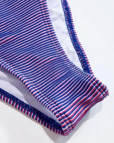 Women's Triangle Bikini Set Textured V Neck Plunging Push Up Cheeky Two Piece Swimsuit Bathing Suit in Saudi Arabia
