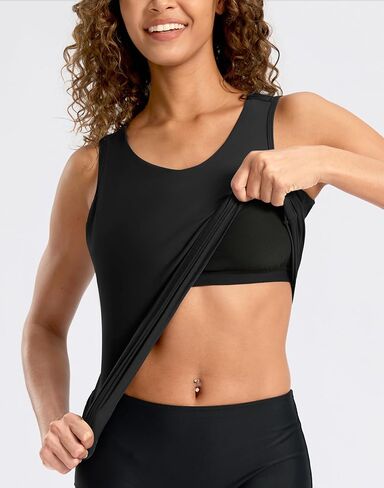 G Gradual Tankini Tops for Women High Neck Swimsuits Swim Top Modest Bathing Suit Swimwear Tank Top only No Bottom in Saudi Arabia