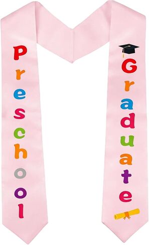 Kindergarten Preschool Graduation Sash First Generation Prek Kids Graduation Stole Cap and Gown Accessories in Kuwait