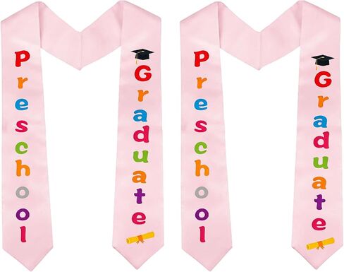 Kindergarten Preschool Graduation Sash First Generation Prek Kids Graduation Stole Cap and Gown Accessories in Kuwait