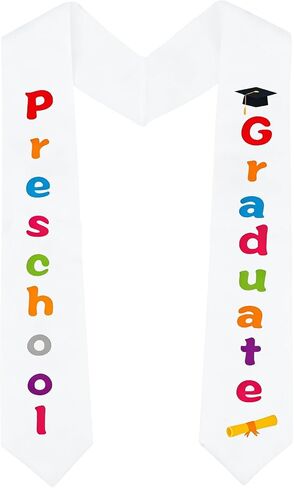 Kindergarten Preschool Graduation Sash First Generation Prek Kids Graduation Stole Cap and Gown Accessories in Kuwait