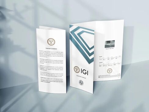 الماس السائب المزروع في مختبر IGI المعتمد، وضوح 1-6 قيراط TW D-E VVS-VS لصنع مجوهرات الماس الأخلاقية in Kuwait