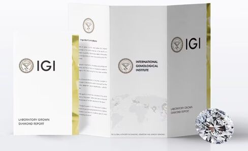Roy Rose Jewelry 3 Carat VVS1 F Clarity/Color - Excellent Cut - Round Lab Grown Loose Diamond With IGI Certification in Kuwait