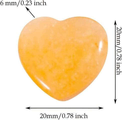 15 Pcs Heart-Shaped Crystal Set, Polished Natural Mixed Color Gemstones, Includes Rose Quartz & Amethyst, 0.8 Inch Pocket Healing Crystals for Home Decor & Gifting in Kuwait