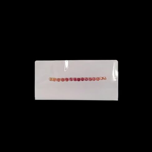 Lab Grown Sapphire Loose Rainbow Gradient Gemstone 2-3mm Various 15 Colors Gems For Jewelry DIY C15 in Saudi Arabia