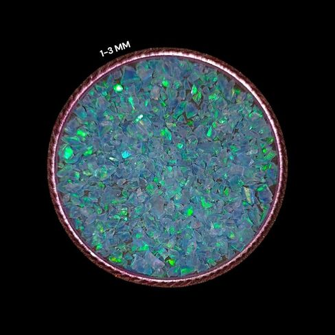 Blue Opal Loose Gemstone All Size Star Sparkling Fire Opal Crushed Gems for Inlay Material Woodworking, Fine Custom Jewelry Making in Saudi Arabia