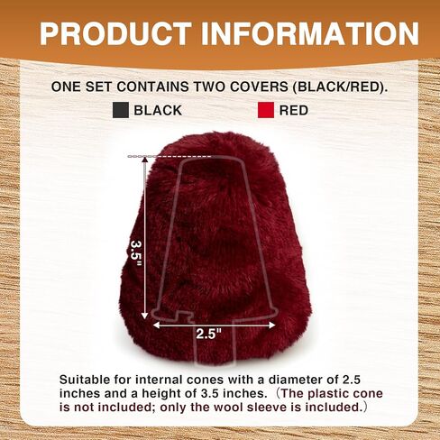 2.5 Electric Shoe Polisher Replacement Pads, Red & Black 100% Wool Buffing Covers, Fits 2.5 D × 3.5 H Polishing Heads, 3-in-1 Deep Cleaning, Oiling & Shining for Leather Shoes in Saudi Arabia