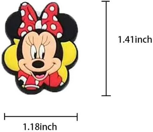 30Pcs Mouse Shoe Decoration Charms for Croc Clog Sandals, Shoe Accessories Charms for Adults in Saudi Arabia