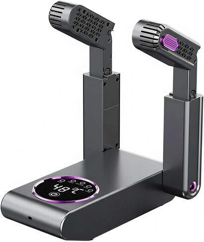 Adjustable Electric Shoe Dryer with Smart Touch Control, Telescopic Shoe Drying Machine with Extendable Design for Shoes, Boots & Gloves in Saudi Arabia