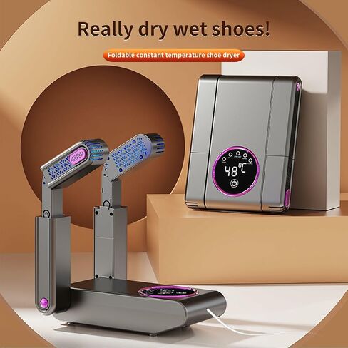Adjustable Electric Shoe Dryer with Smart Touch Control, Telescopic Shoe Drying Machine with Extendable Design for Shoes, Boots & Gloves in Saudi Arabia