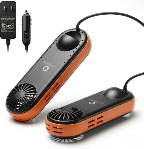 Airthereal SD32 Portable Shoe and Boot Dryer with Integrated Fan and Heater, Ultra Silent and Light Weight, 12V DC & AC Adapter for Travelling, Camping, and Road Trips in Saudi Arabia