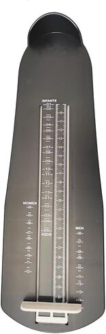 Foot Measuring Device, ABS Material, Slide Damper, Centimeter Scale, for Infants, Kids, Women and Men in Saudi Arabia