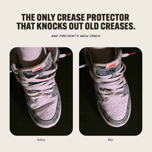 Crease Beast Ultimate Kit - Memory Foam Crease Protectors - Removes Creases in Old Shoes - Protects All Shoes - Comfortable & Reusable in Saudi Arabia
