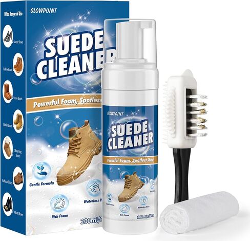 Suede and Nubuck Cleaner, Suede Shoe Cleaner with Brush & Towel, Suede Shoes Cleaner in Saudi Arabia