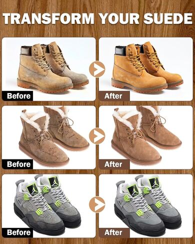Suede and Nubuck Cleaner, Suede Shoe Cleaner with Brush & Towel, Suede Shoes Cleaner in Saudi Arabia