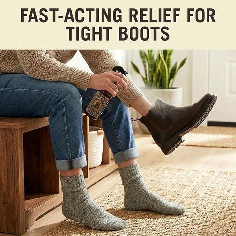 JobSite Boot Stretcher Spray - Shoe Stretch Spray & Leather Softener For Cowboy Boots & Fashion Shoes - 8.5 oz in Saudi Arabia
