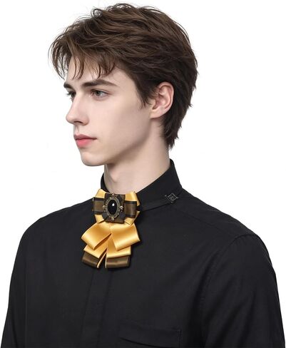 ربطة عنق للرجال من عصر النهضة وشاح Jabot Cravat، ربطة عنق على الطراز الفيكتوري في العصور الوسطى لحفلات الزفاف التنكرية للهالوين in Kuwait