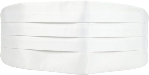 Men's Adjustable Satin Cummerbund - Premium Black Classic for Bar Party Wedding in Kuwait